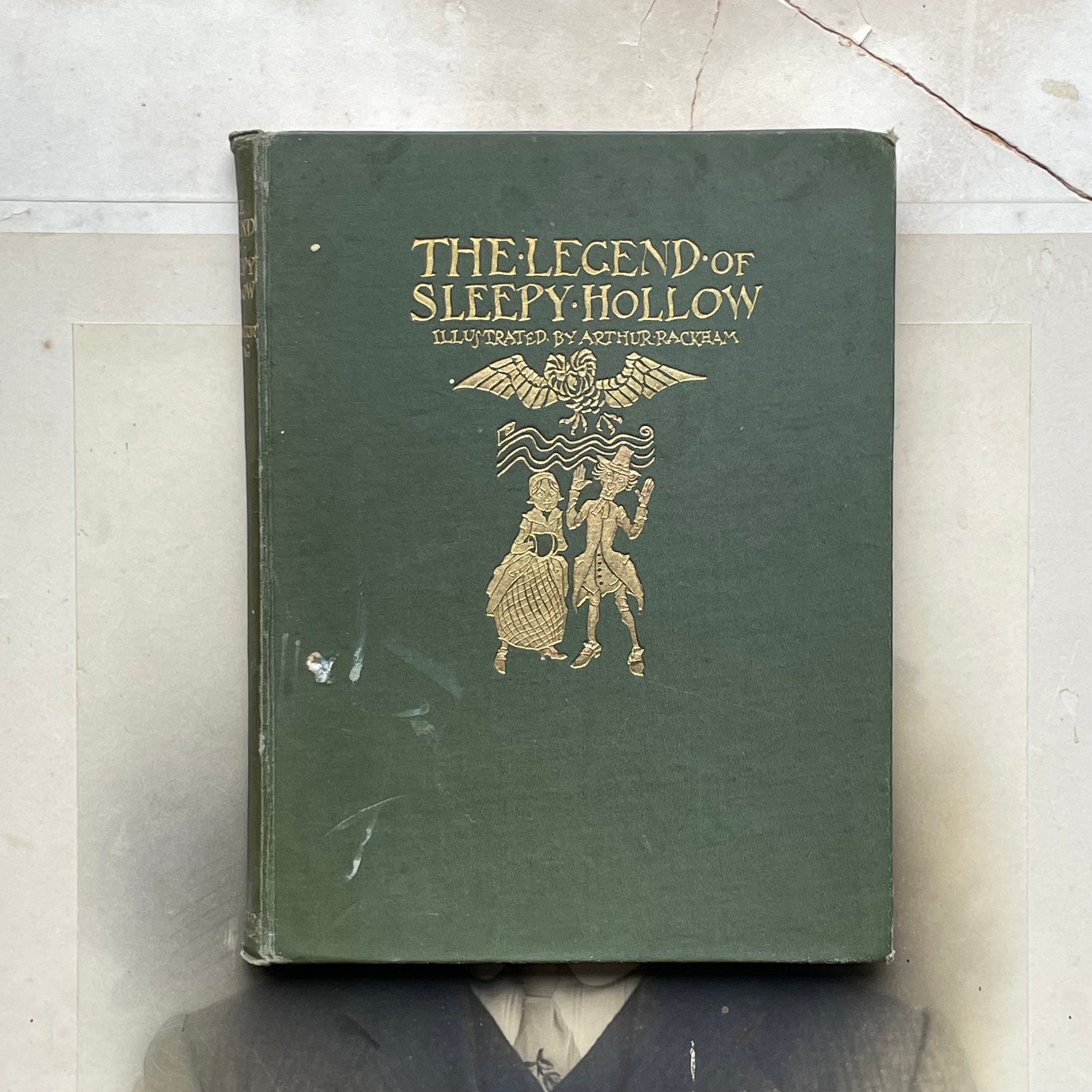 Antique Book - the Legend of Sleepy Hollow Illustrated by Arthur ...
