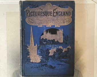Antiek boek: Pittoresk Engeland, 1894