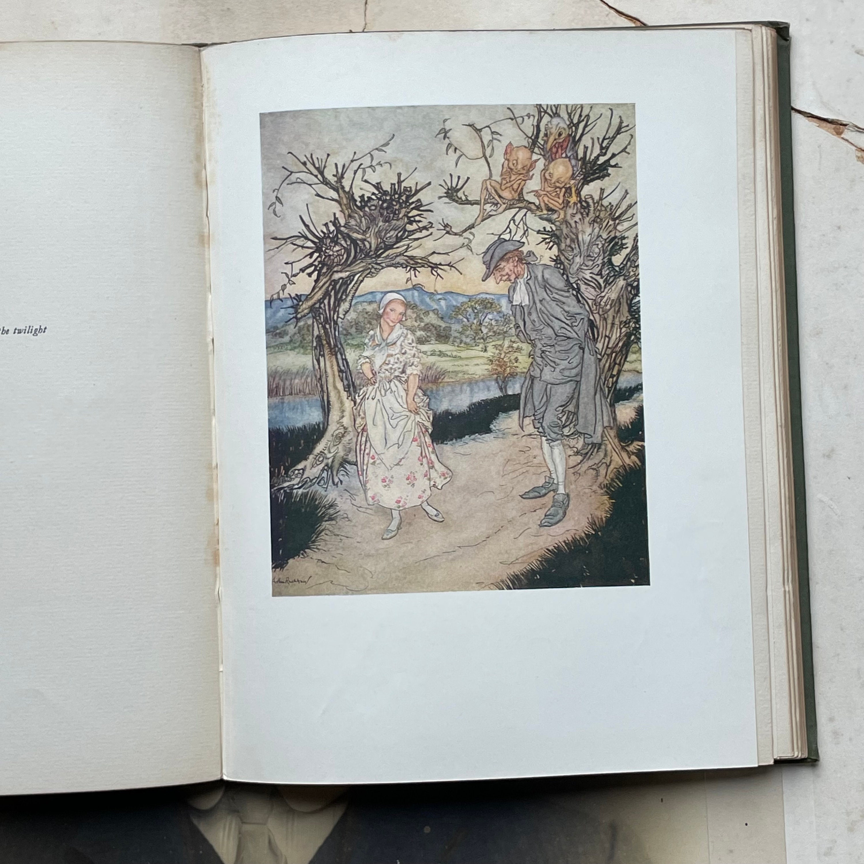 Antique Book - the Legend of Sleepy Hollow Illustrated by Arthur ...