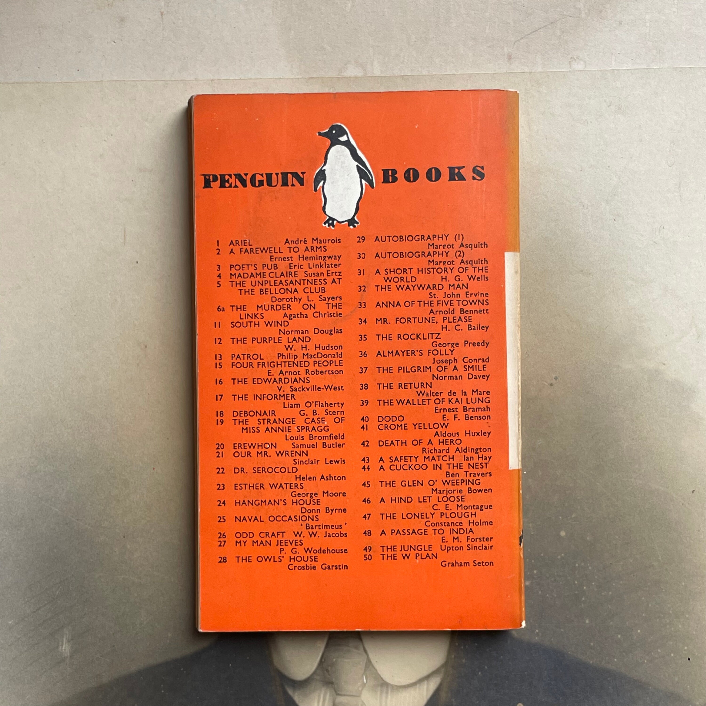 Vintage Penguin Book - A Hind Let Loose - by C.E. Montague - 1936