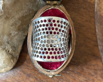 Fabelhafter Vintage Sterling Silber Manschettenring - UK Größe M 1/2