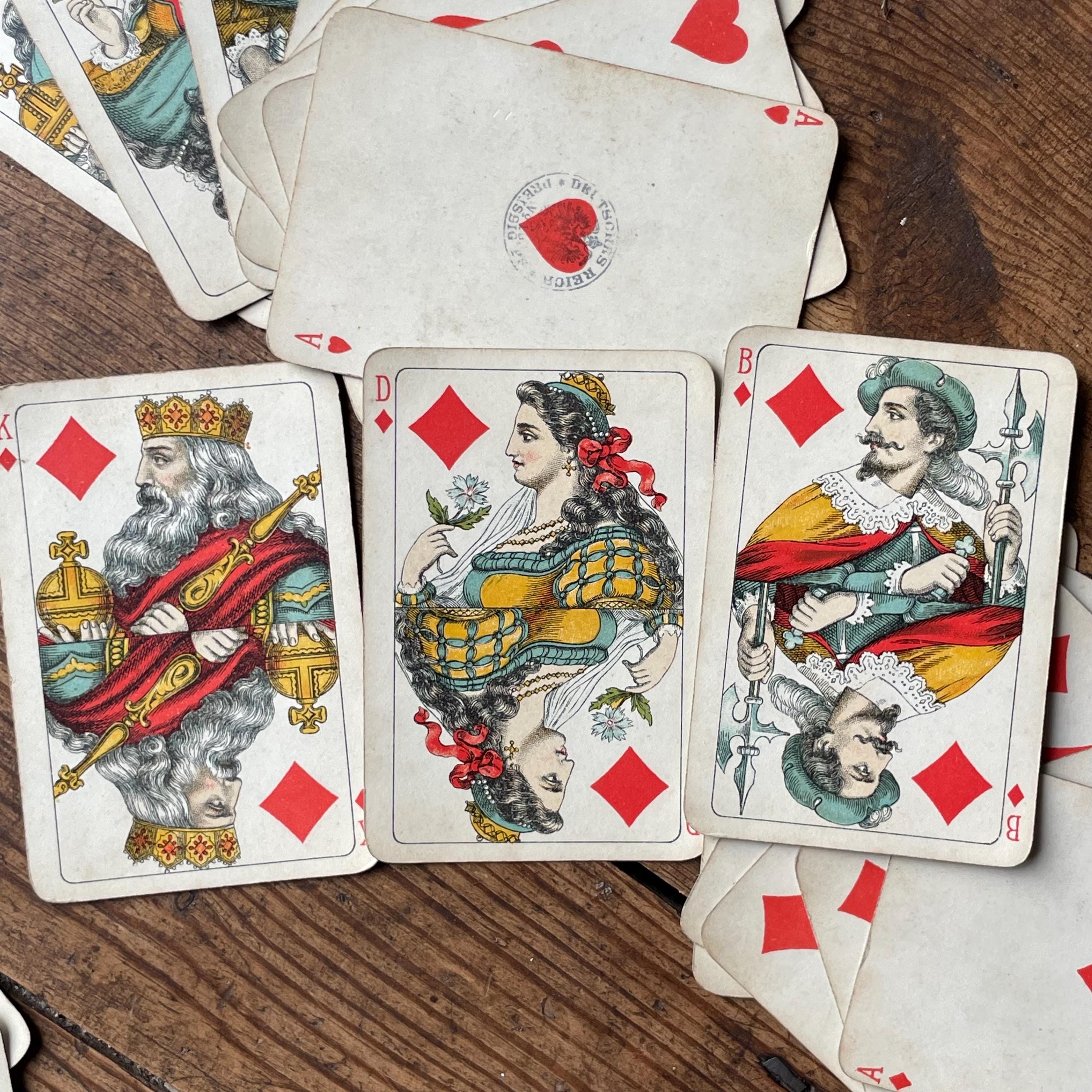 2 Jeux De Cartes à Jouer Vintage Stancraft - Thème Timbres - USA