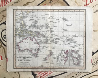 Antique Map of Australasia & Polynesia - 1831 - (Australia)