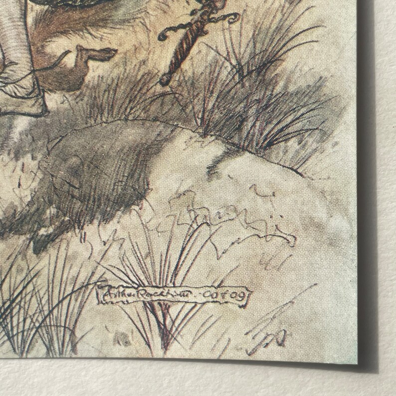 Fabulous Arthur Rackham First Edition Print Grimm's - Etsy