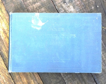 Libro antiguo - Los barcos de combate de Jane - 1942