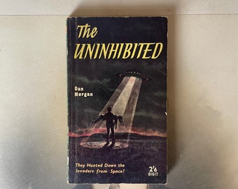Vintage Buch - The Uninhibited von Dan Morgan - 1957 - Guter Zustand - Digit Books - Science Fiction - Erstausgabe