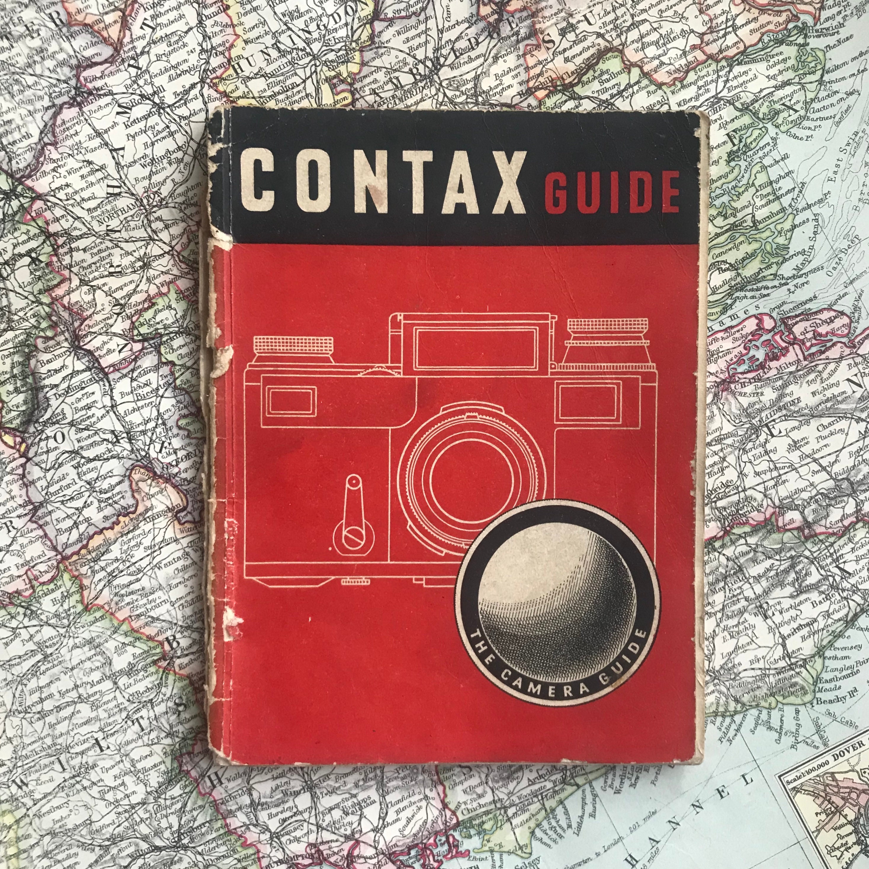カタログ CONTAX 02 Vintage Photography - Contax Guide - Camera Guide - Instruction