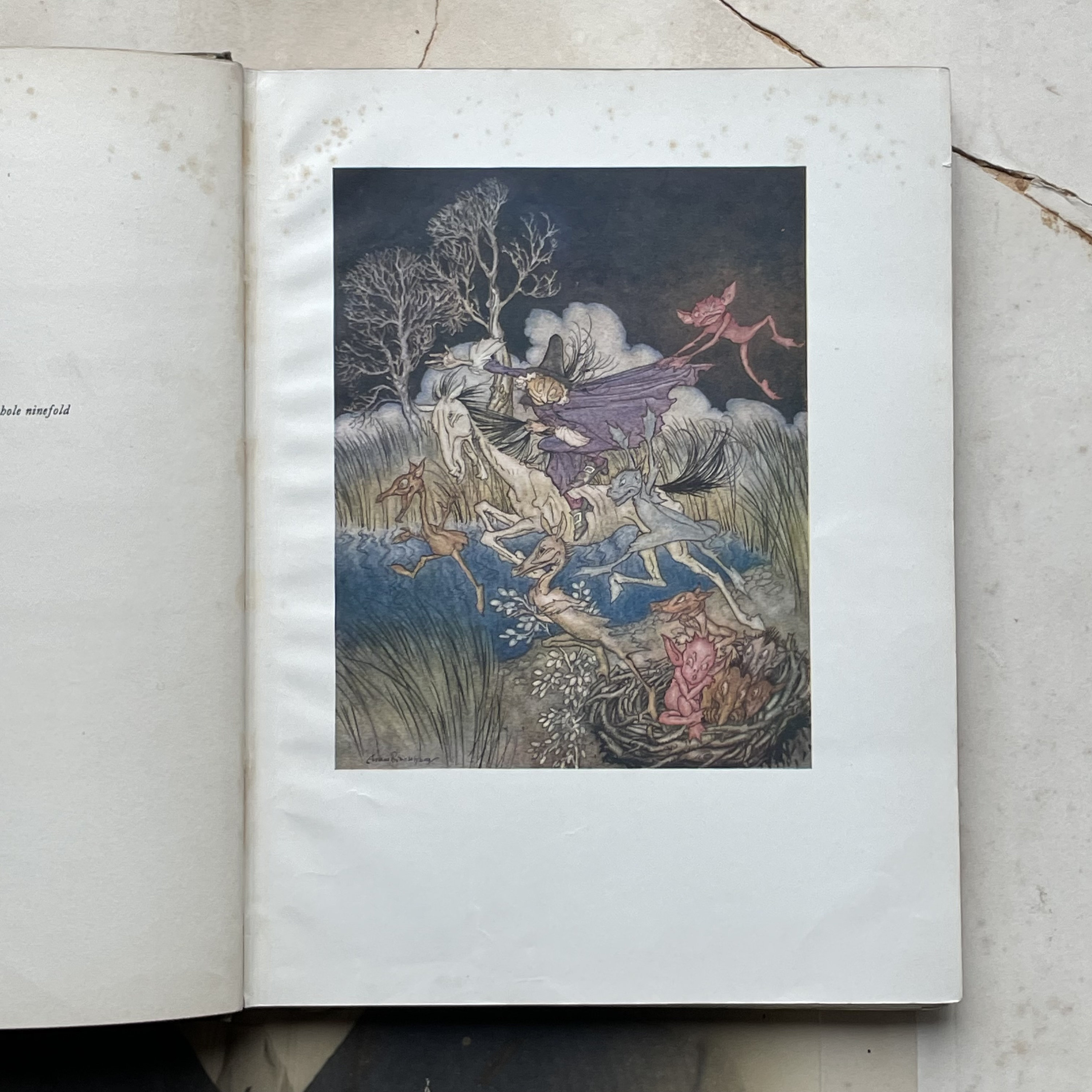 Antique Book - the Legend of Sleepy Hollow Illustrated by Arthur ...