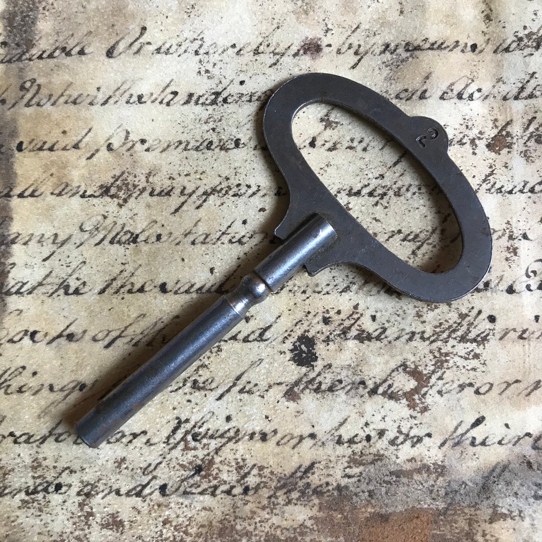 Antique Steel Popular Progress Clock Key Size 2 Etsy