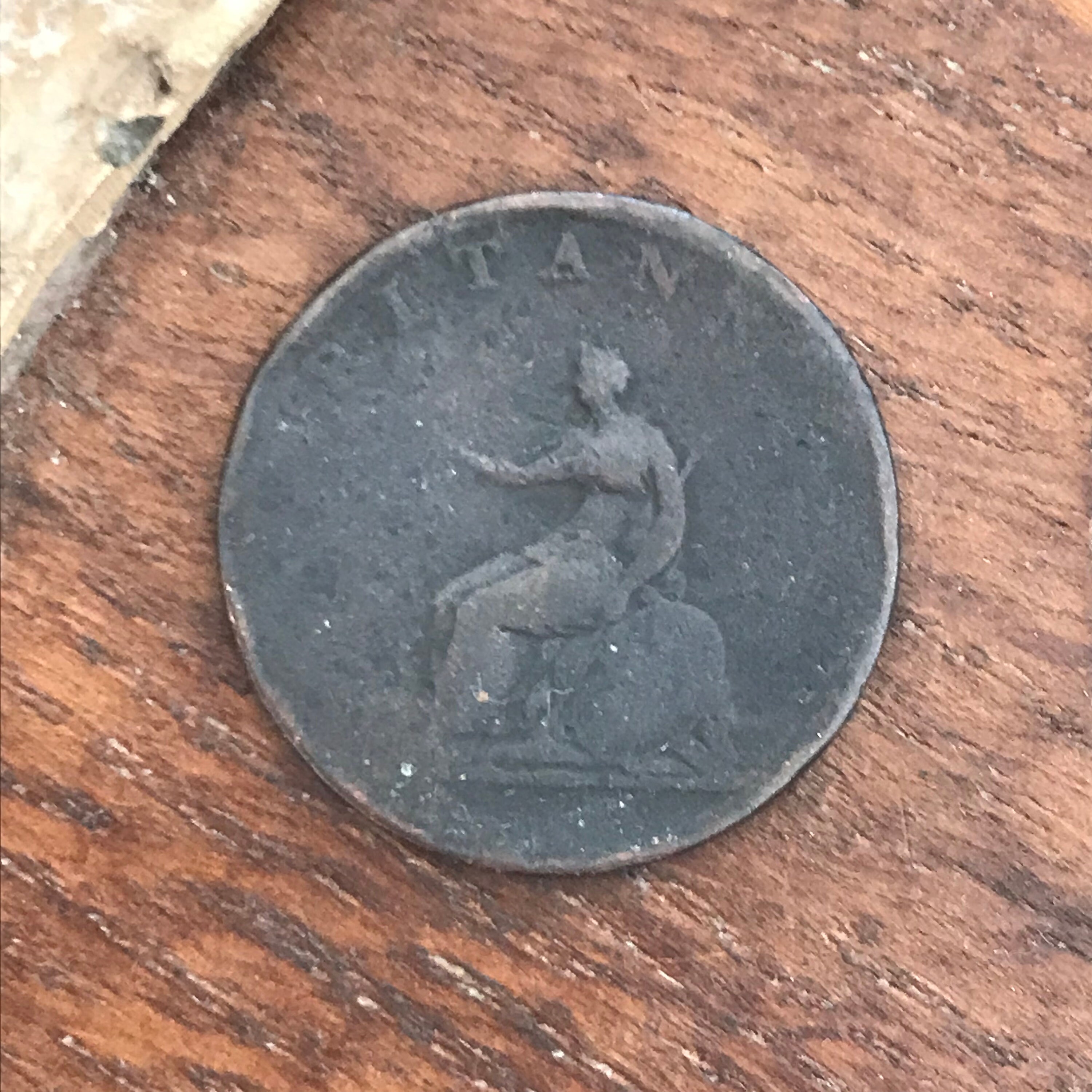 ジョージ3世 ハーフペニー - 1806年 - 銅貨 - Etsy 日本