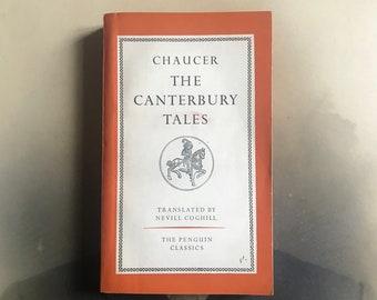 Vintage Penguin Book - The Canterbury Tales - de Geoffrey Chaucer - The Penguin Classics Translated By Nevill Coghill - 1962