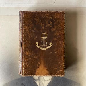 Antyczna książka - The Complete Poetical Works Of John Keats, wydana przez Oxford University Press, Londyn 1910 - ekslibris Royal Masonic School