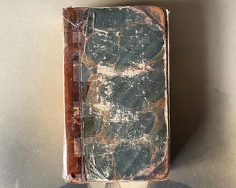 Antique Book - The Poetical Works Of John Milton - Volume I - Published Glasgow 1825 -