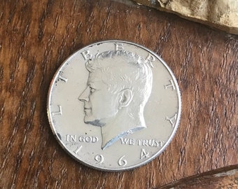 Vintage Präsident Kennedy Silber Halb dollar 1964