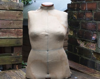 Vintage Distressed Singer Dress Makers Mannequin Dummy