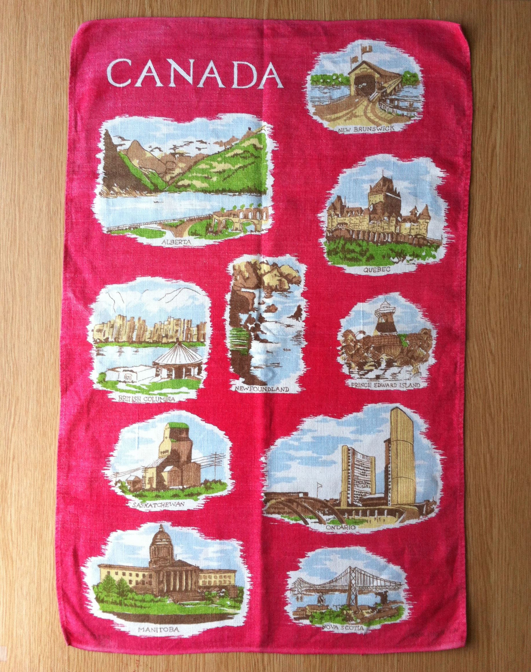 Vintage Linen Tea Towel Canada Etsy India