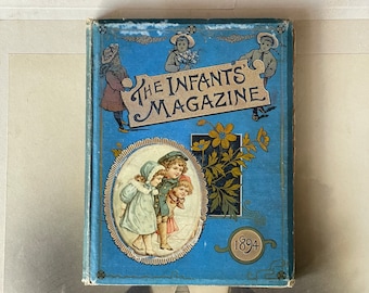 アンティーク本 - S.W. Partridge & Co 発行の 1894 年幼児雑誌