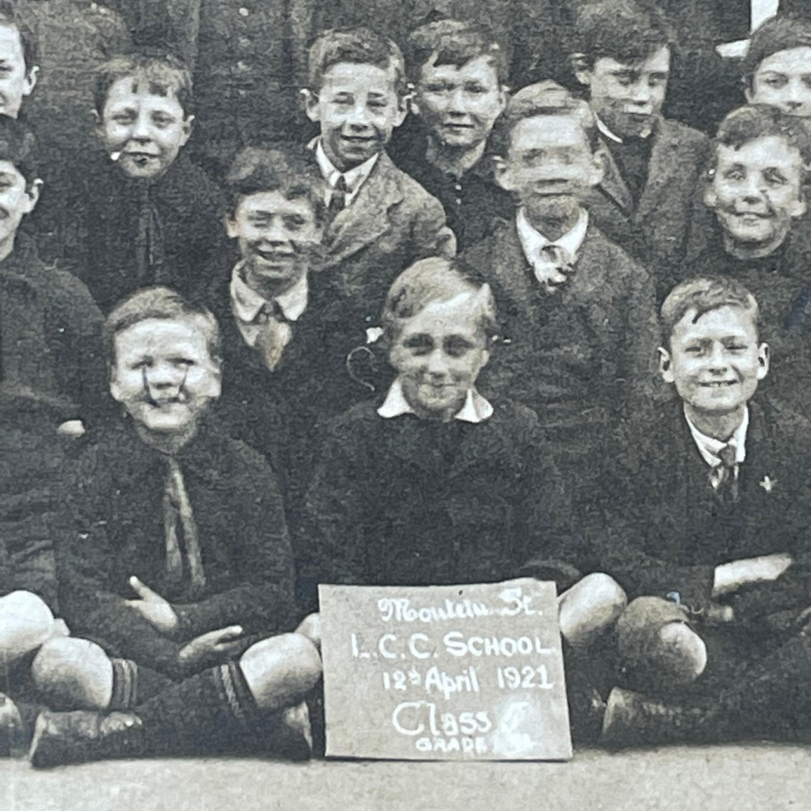 Antique Photograph School Class Photo Montem Street School Etsy Antique Photograph School Class Photo Montem Street School Etsy