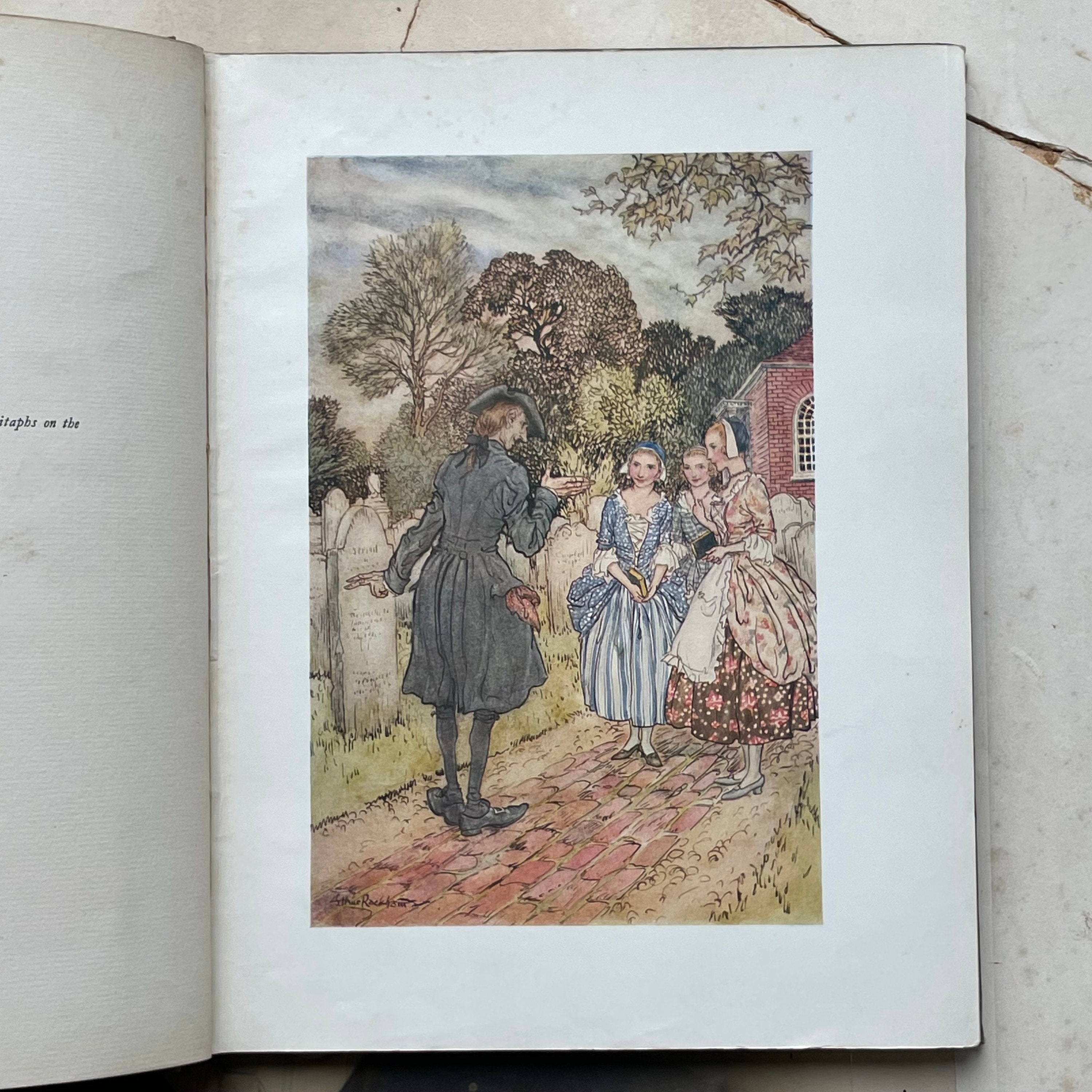 Antique Book - the Legend of Sleepy Hollow Illustrated by Arthur ...