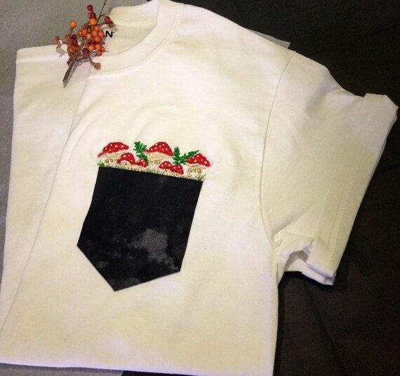 How To Embroider A Shirt Pocket Diy Pocket Embroidery Shirt A