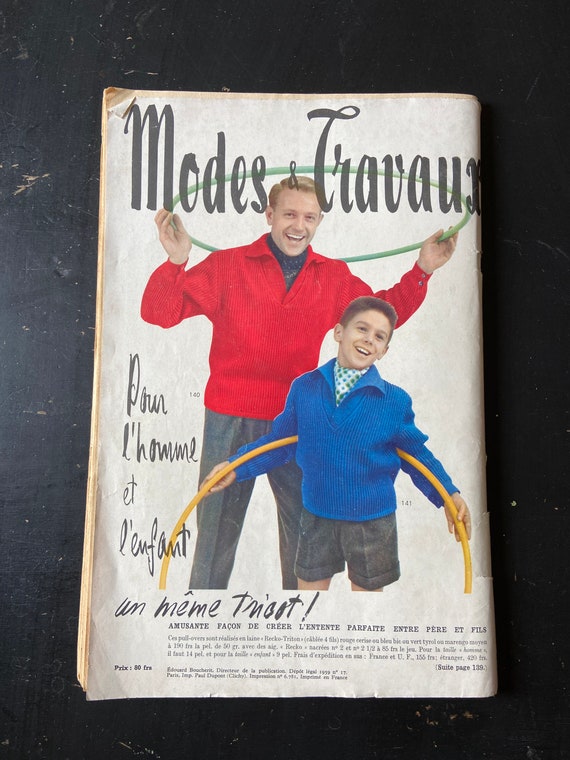 Revue Modes et Travaux de Février et Mars 1947 - Le Grenier de Lisette Revue Modes et Travaux de Février et Mars 1947 - Le Grenier de Lisette