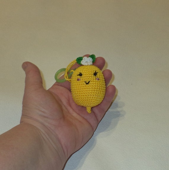 stuffed lemon toy