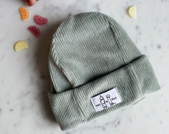 Unisex winter beanie hat for baby and child