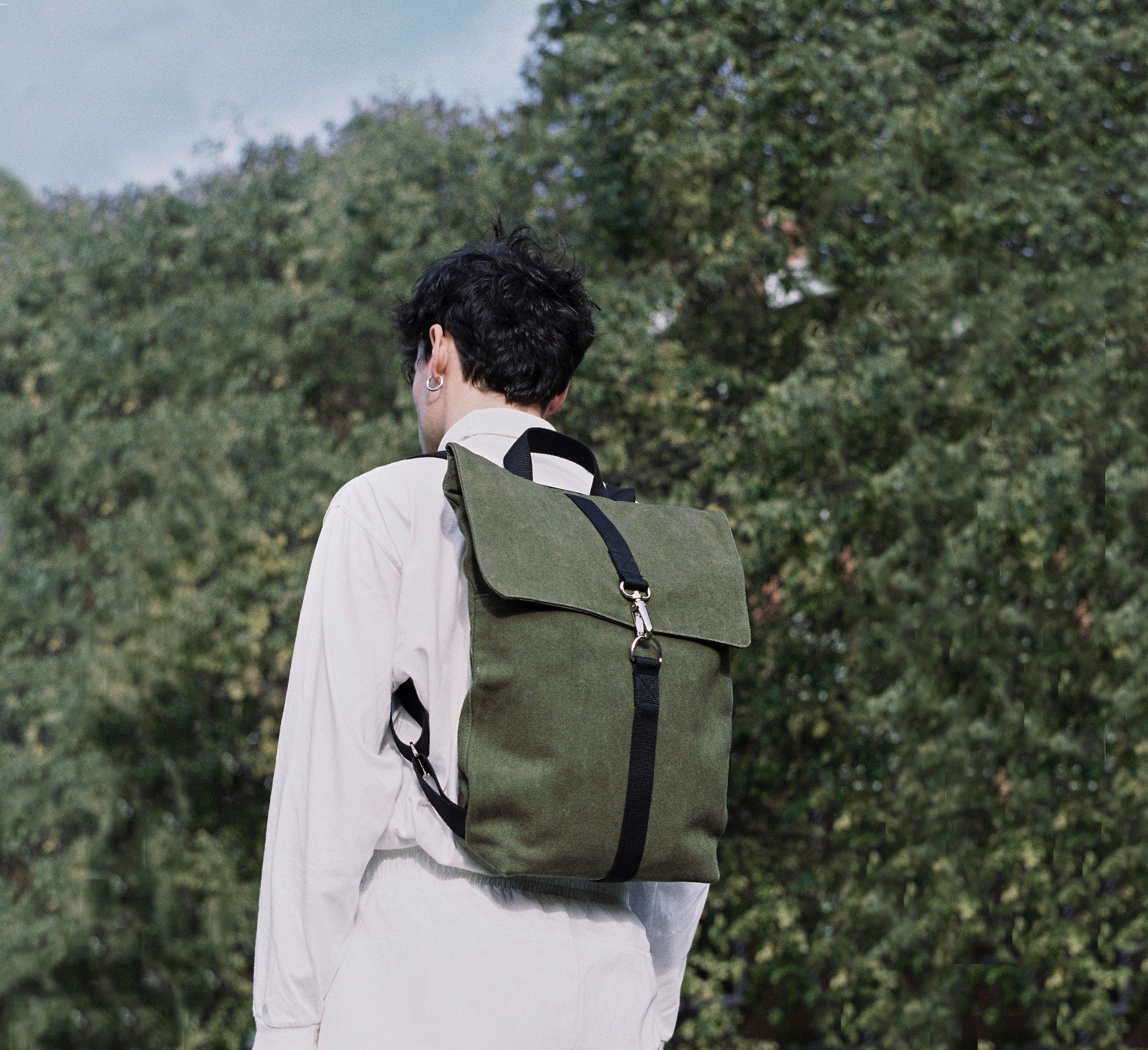 vegan waterproof backpack