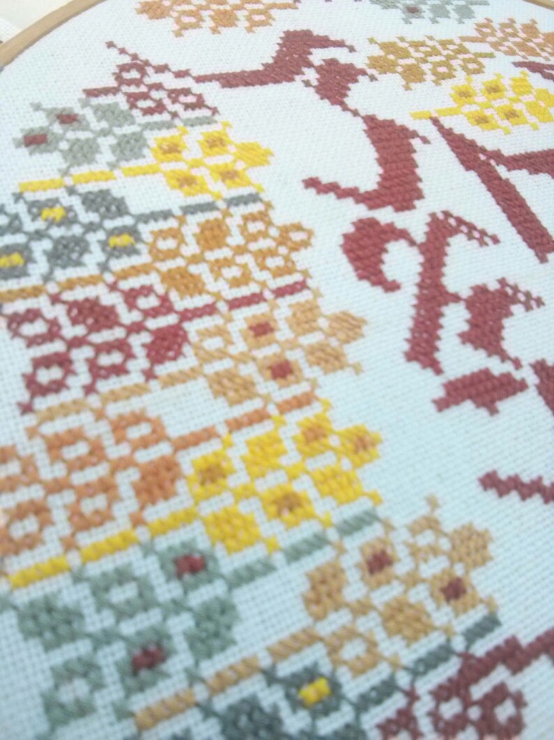 Challah cover crossstitch pattern. JEWISH CROSS STITICH Etsy