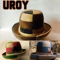 Reggae classic hat -Uptown Rockers Hat -The UROY Hat - Rasta Hat - red green\/ blue\/grey \/ brown\/black camel Checked Hat custom order