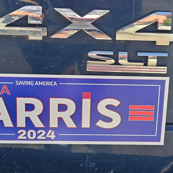 Harris Bumper Sticker Etsy