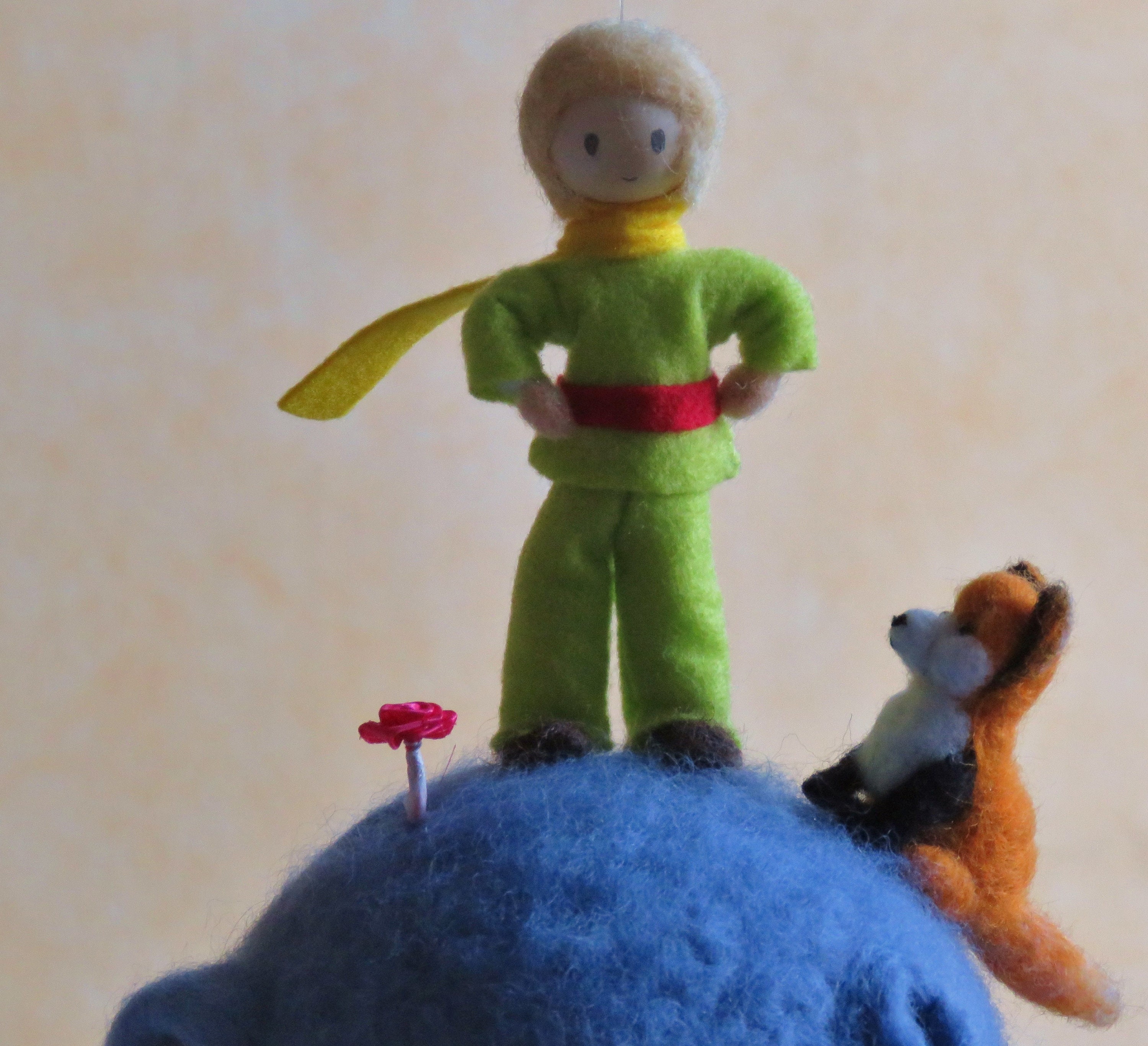 Mobile en Laine Feutrée.