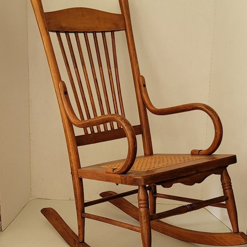 Antique Rocking Chair - Etsy