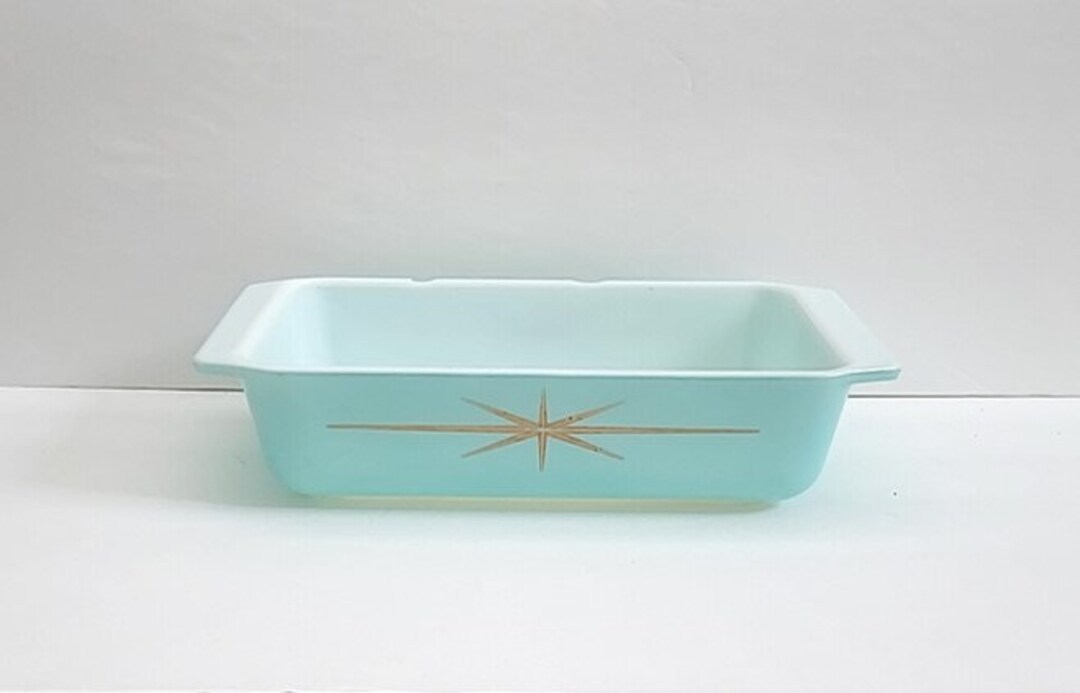 Pyrex 1960 Atomic Starburst Casserole Dish, Mid-century Pyrex 2 Quart ...