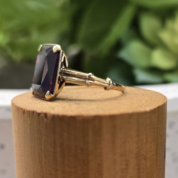 1930s Flame Fusion Ruby Ring - image 3