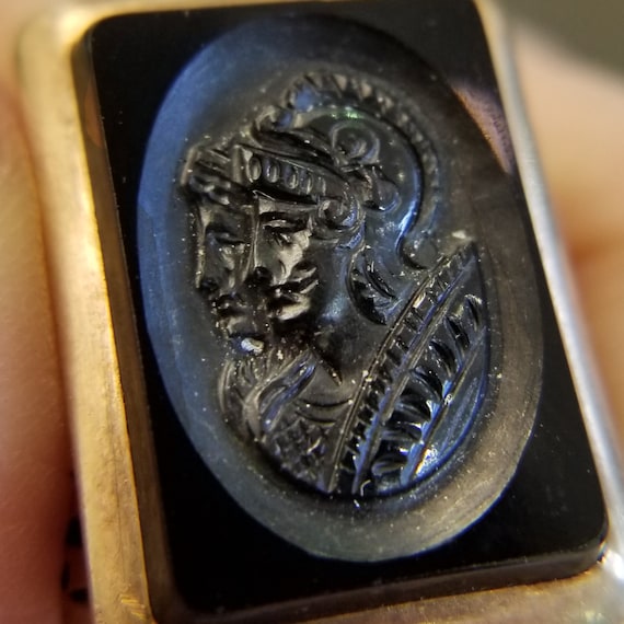 Intaglio Neo Classical Ring - image 3