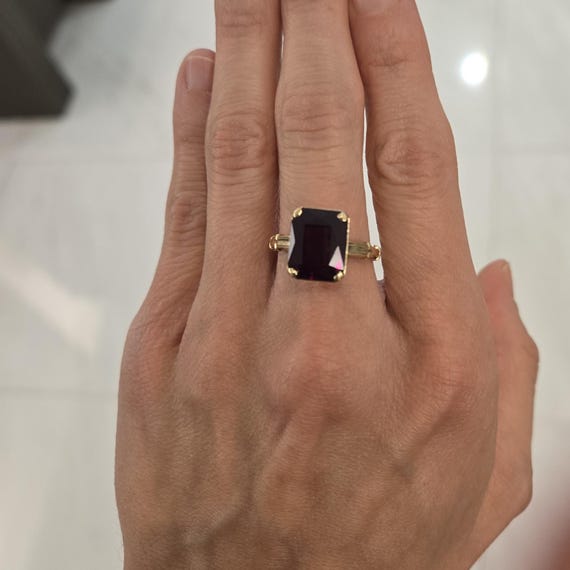 1930s Flame Fusion Ruby Ring - image 2