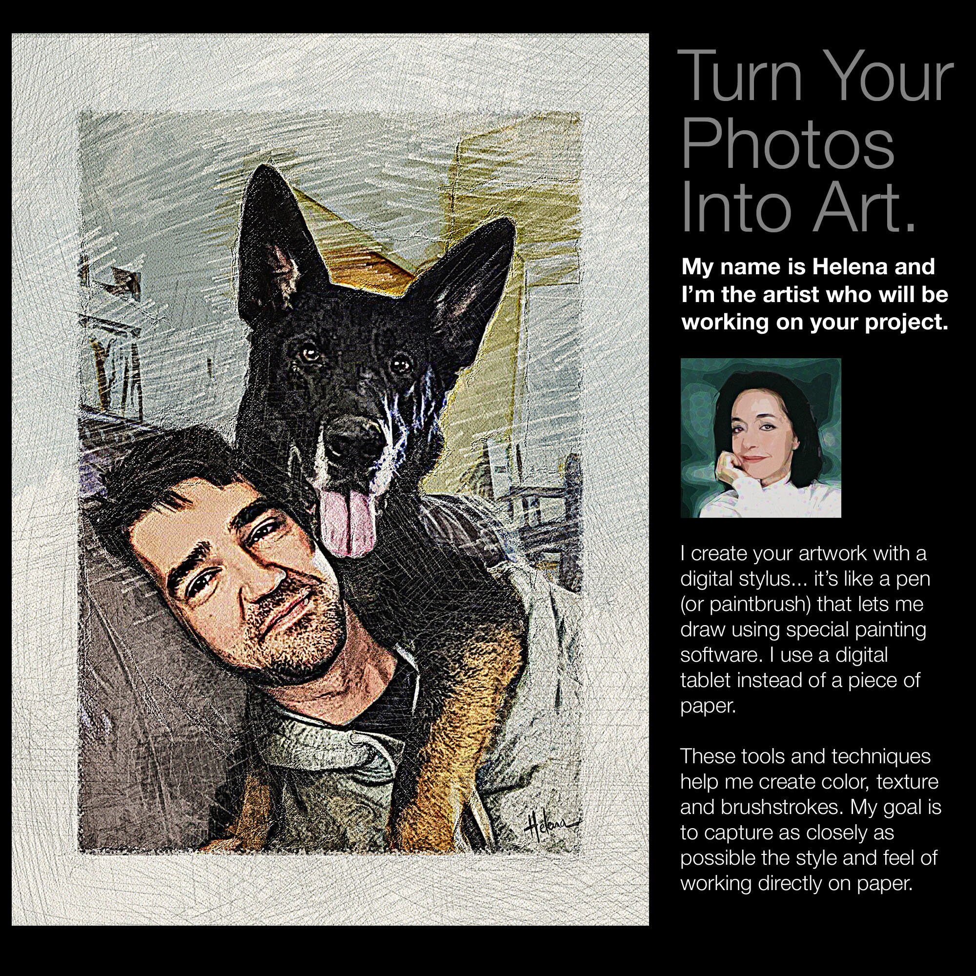 How to Turn a Photo Into Pen Art