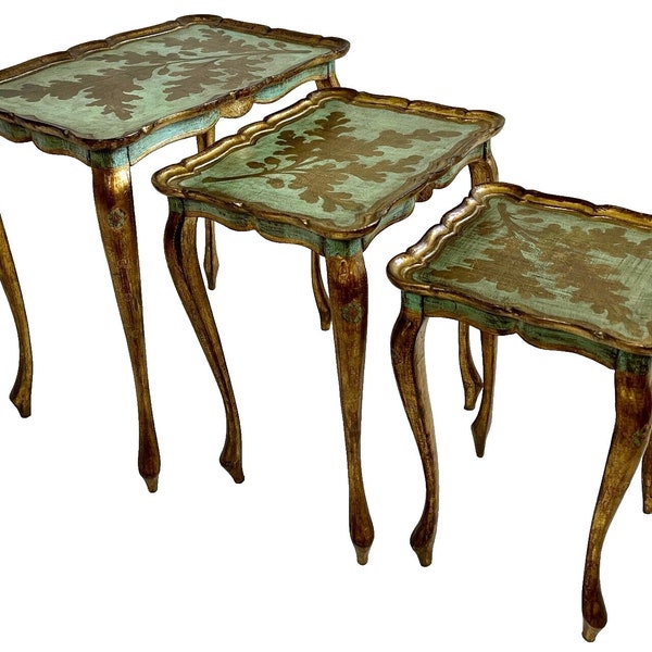 Florentine Nesting Tables - Etsy