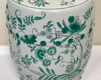 Green Garden Stool Etsy