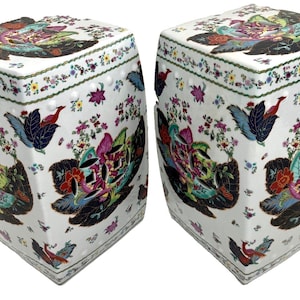 Tobacco Leaves Garden Stool
