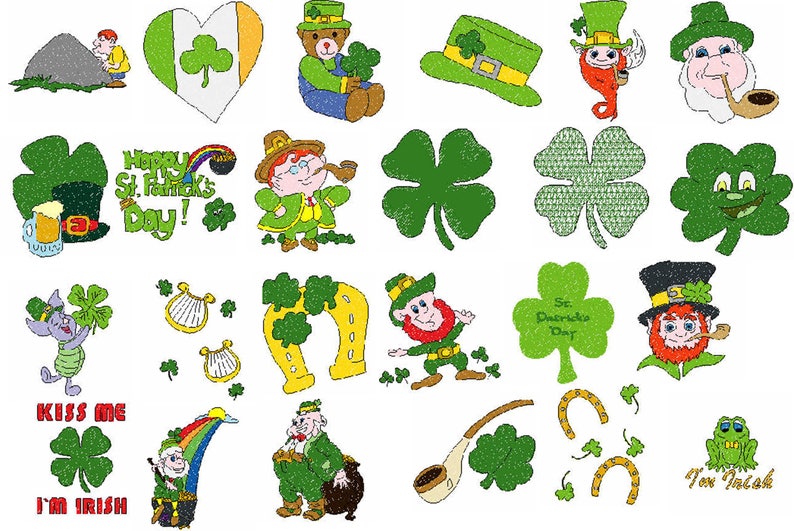 Download St Patrick's Day Embroidery Designs | Etsy St Patrick's Day Embroidery Designs | Etsy