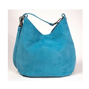 Blue Suede Bag Etsy