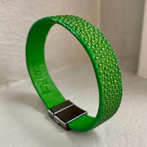 Genuine Green Stingray (Shagreen) Bracelet