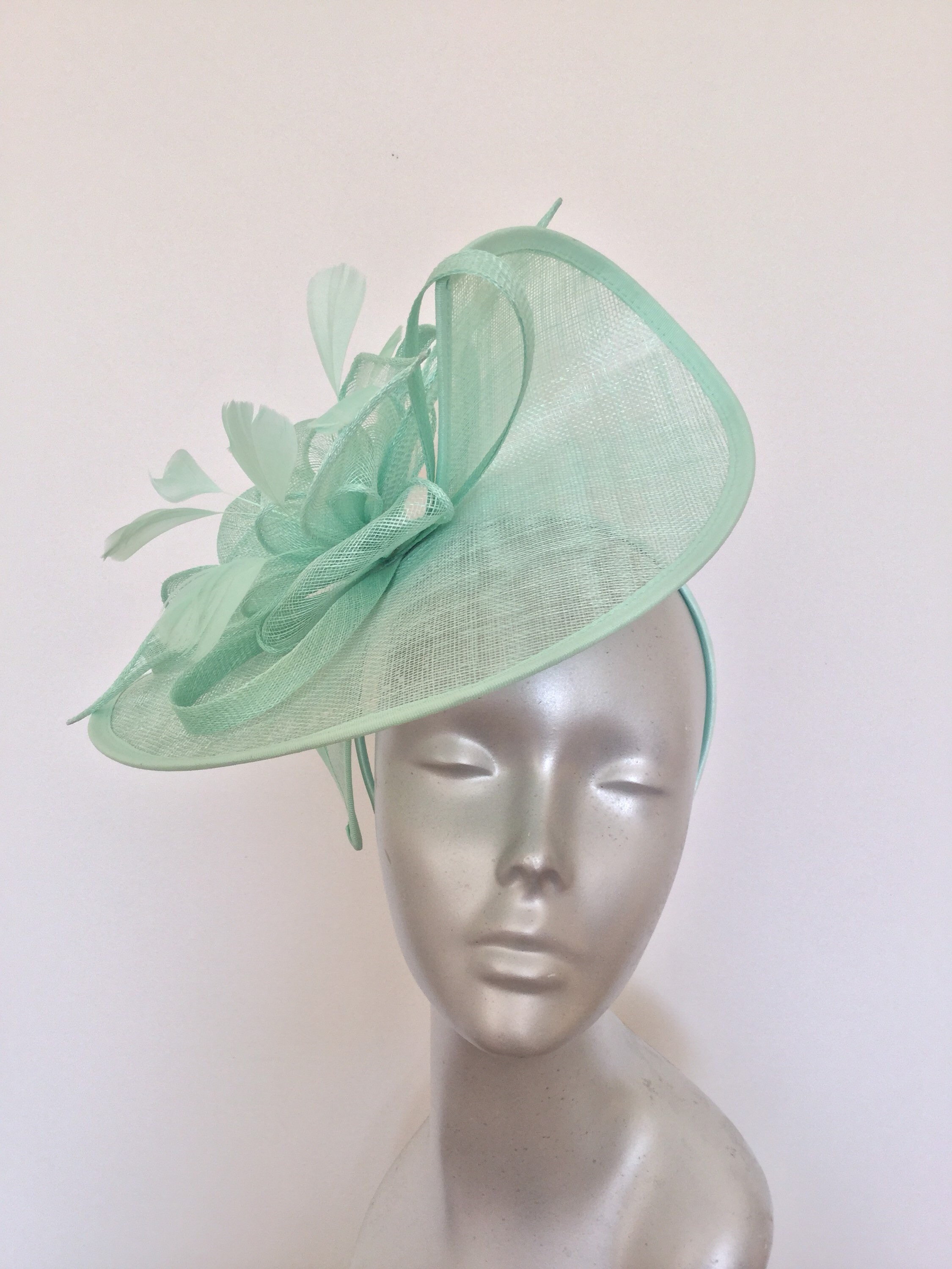 Mint Green Fascinator/hatinator. | Etsy 