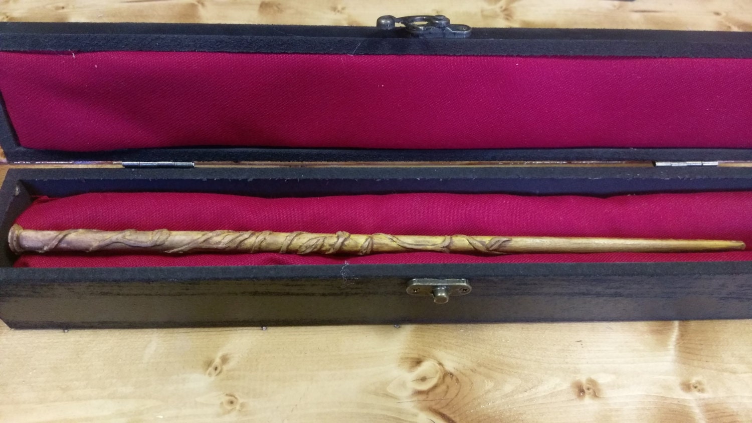Custom Styled After Hermione's Magic Wand - Santos Rosewood & East Indian  Rosewood by Studio Northern Lights
