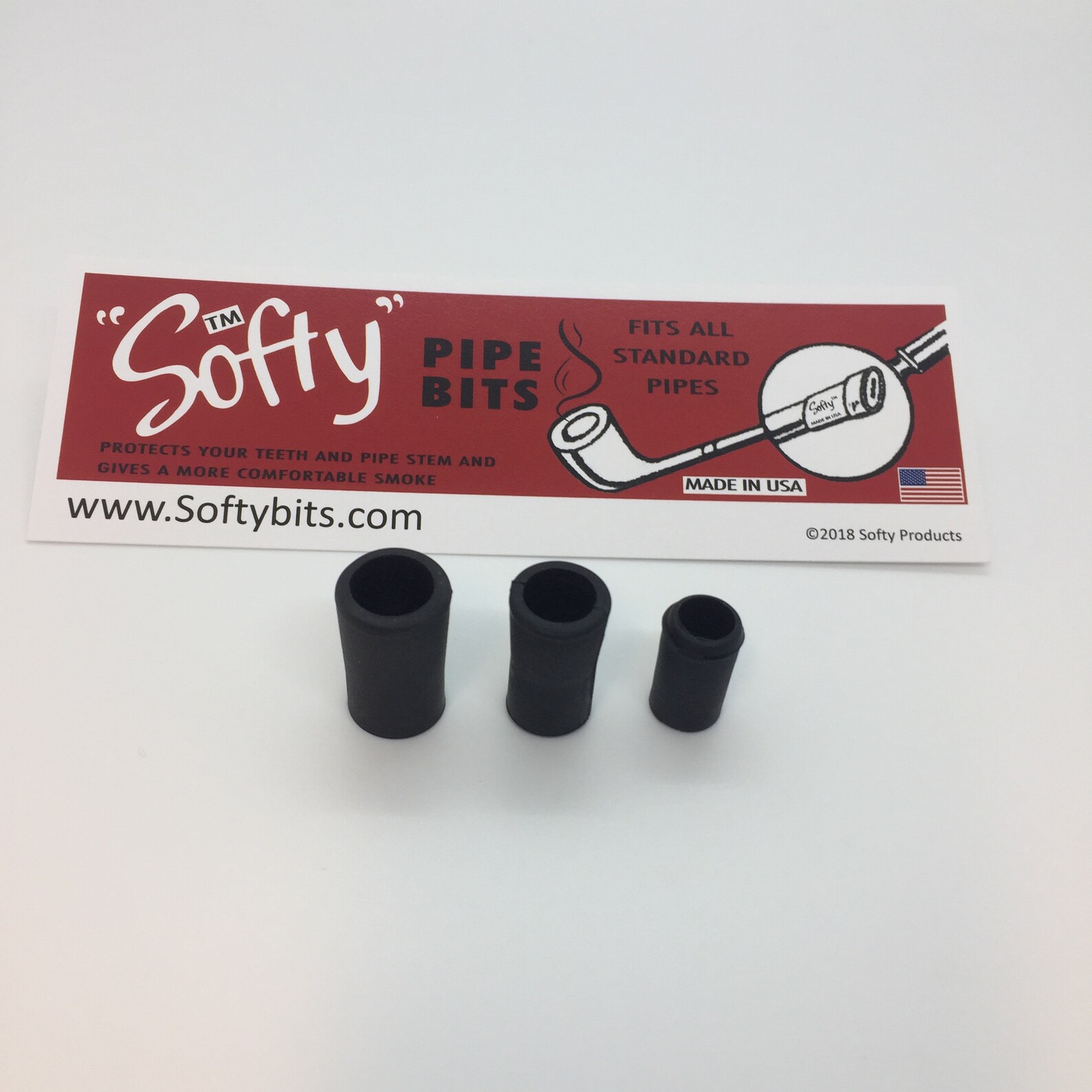 Softy rubber tobacco pipe bits standard size 9 mm. 50 pack Etsy