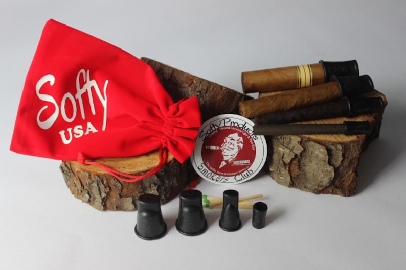 Softy Rubber Cigar Holder Mouthpiece Tip Set 20 to 64 Ring Sizes Etsy