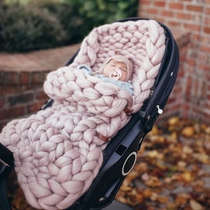 Baby Sleeping Bag. 100% Merino Wool. Handmade in NYC. image 3