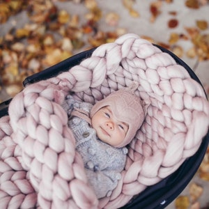 Baby Sleeping Bag. 100% Merino Wool. Handmade in NYC. image 4